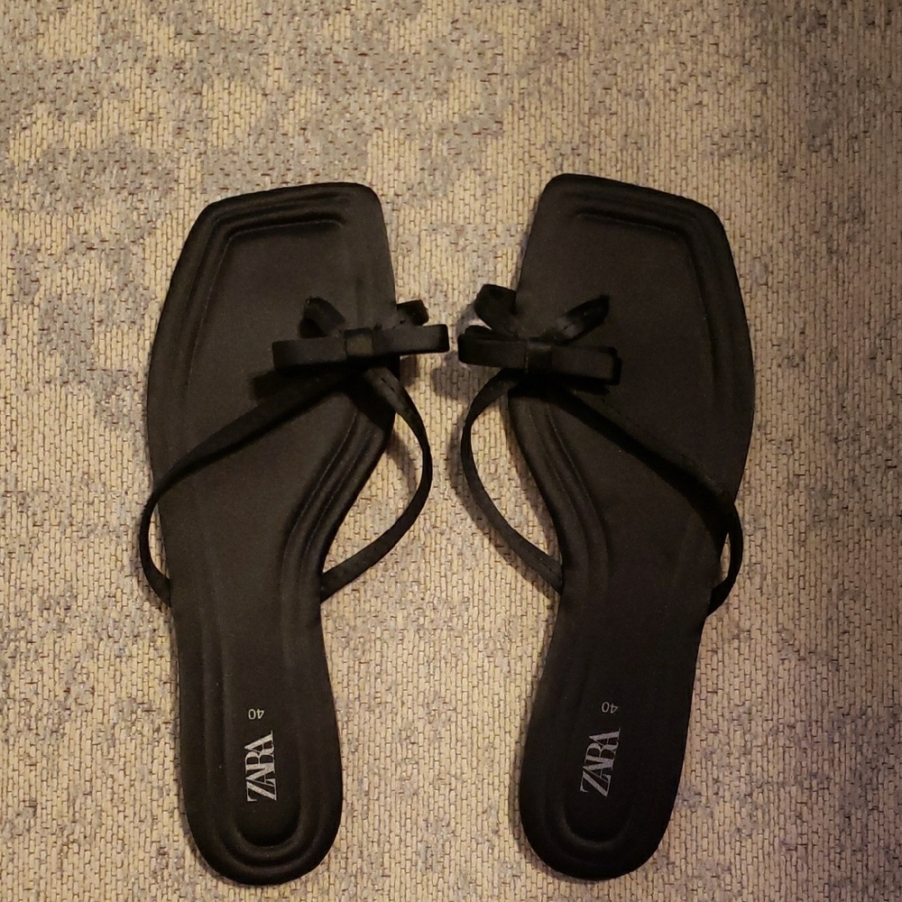 Zara Black Women's Sandals